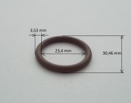Oring  23,40 mm x 3,53 mm FPM - 2
