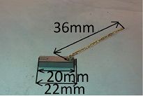 Szczotka   4,0 x 7,0 x 20,0 węglowa LAX80-81 - 2
