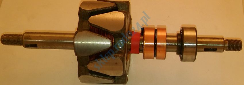 Wirnik alternatora 126p z łożyskiem Elmot