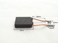 Szczotka   6,0 x 20,0 x 20,0 węglowa - 2