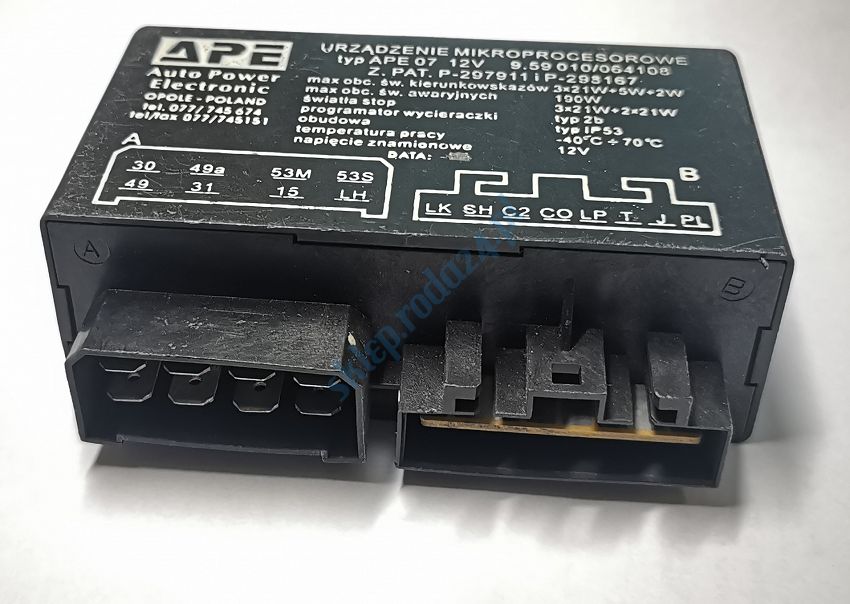Mikroprocesor APE 07E PN Atu