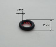 Oring    9,00 mm x 3,00 mm - 2
