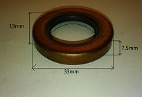 Simmering   19 x 33 x 7,5 BO NBR Corteco - 2