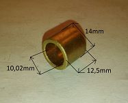 Tulejka rozr. 10,02 mm x 14,00 mm x 12,50 mm AS - 2