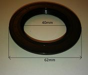 Simmering   40 x 52 / 62 x 8,5 AO NBR - 2