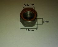 Nakrętka  M  8  126p, PN, FSO - 2