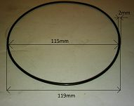 Oring 115,00 mm x 2,00 mm - 2