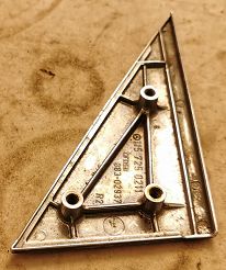 Zaślepka lusterka P Mercedes W114, W115 chrom