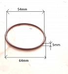 Oring  54,00 mm x 5,00 mm - 2