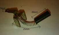 Szczotka   4,0 x 7,0 x 20,0 weglowa 126p - 4