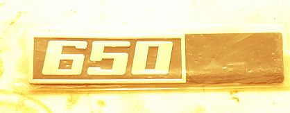 Emblemat "650" 126p