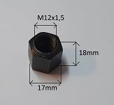 Nakrętka  M12 x 1,5 x 18 DIN 6330 koła Trabant - 2