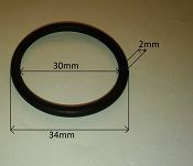 Oring  30,00 mm x 2,00 mm - 2