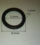 Oring    5,50 mm x 1,50 mm   - 2
