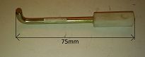 Cięgno blokowania drzwi 75 mm PN - 2