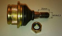 Przegub wahacza górny, wciskany FSO, PN Mototech. - 2