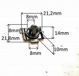 Spinka     4 zaczep listwy drzwi FSO - 2