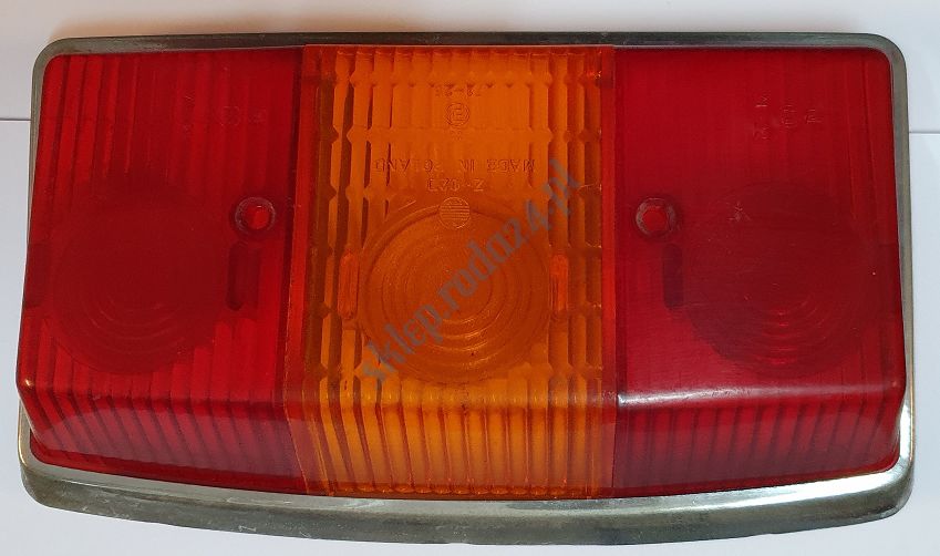 Klosz lampy tył z chromową ramką Warszawa, Nysa