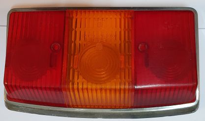 Klosz lampy tył z chromową ramką Warszawa, Nysa