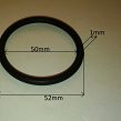 Oring  50,00 mm x 1,00 mm - 2