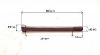 Śruba M 14 x 2,0 x 175  Żuk, Nysa, Warszawa - 2