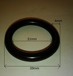 Oring  31,00 mm x 4,00 mm NBR - 2