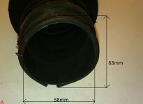 Przewód filtra powietrza 08 36 770 Astra F - 3
