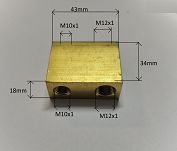 Czwórnik 12x1 / 10x1 SF CC, SC Spyra - 2