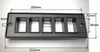 Panel na przełączniki klawiszowe x5 Ursus, Zetor - 2