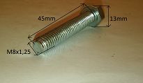 Śruba M   8x   45 sześciokąt kl.10,9 126p - 2