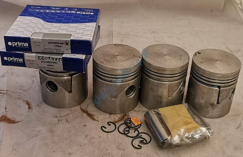 Zestaw tłoków II szlif 82,50 Moskwicz 2126 1500