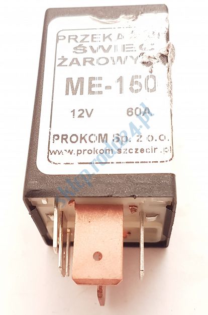 Przekaźnik świec żarowych ME - 150 Prokom Lublin