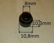 Uszczelniacz zaworu 8,0 x 10,8 x 14,2 FSO, PN kpl. - 2