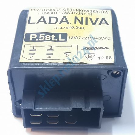 Przerywacz św. awaryjnych i kier. Łada 21050, Niva