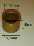 Tulejka rozr. 12,57 mm x 16,60 mm x 10,00 mm AS - 2