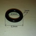 Oring    3,50 mm x 1,00 mm - 2