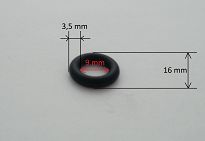Oring    9,00 mm x 3,50 mm FPM - 2