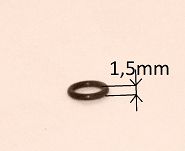 Oring    3,00 mm x 1,50 mm NBR - 3