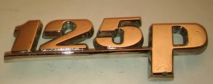 Emblemat 125p metalowy FSO