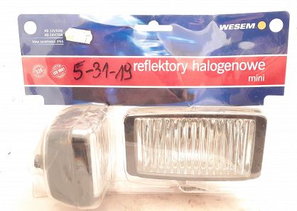 Halogeny prostokątny mini 138 x 78 Wesem 