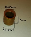 Tulejka rozr. 10,03 mm x 16,02 mm x 10,00 mm AS - 2