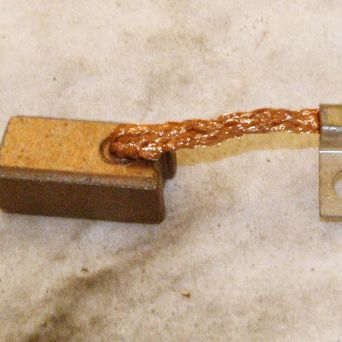 Szczotka   9,0 x 13,0 x 25,5 miedziana BSX12 Elmot