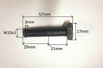 Śruba M 10 x 1,00 x 50 kl.10,9 Żuk, Warszawa, Nysa - 2