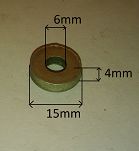 Podkładka stal.  6,0 x 15,0 x 4,0 126p - 2