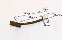 Szczotka   7,0 x 10,0 x 17,0 węglowa JUNAK - 2