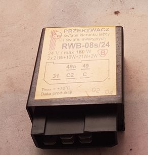 Przerywacz śwateł kier. oraz awar. Star, Autosan 
