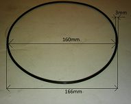 Oring 160,00 mm x 3,00 mm - 2
