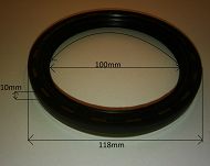 Simmering 100 x 118 x 10 A / BO FPM Corteco - 3
