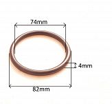 Oring  74,00 mm x 4,00 mm NBR - 2