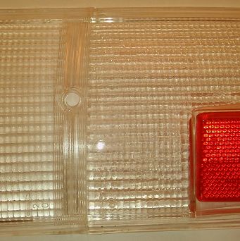 Klosz lampy tył 126p FL, ST P biały Fristom